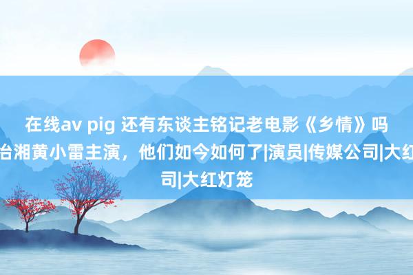 在线av pig 还有东谈主铭记老电影《乡情》吗？任冶湘黄小雷主演，他们如今如何了|演员|传媒公司|大红灯笼